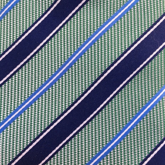 Fabio Ferretti Multicolour Striped Silk Tie - Picture 2 of 5